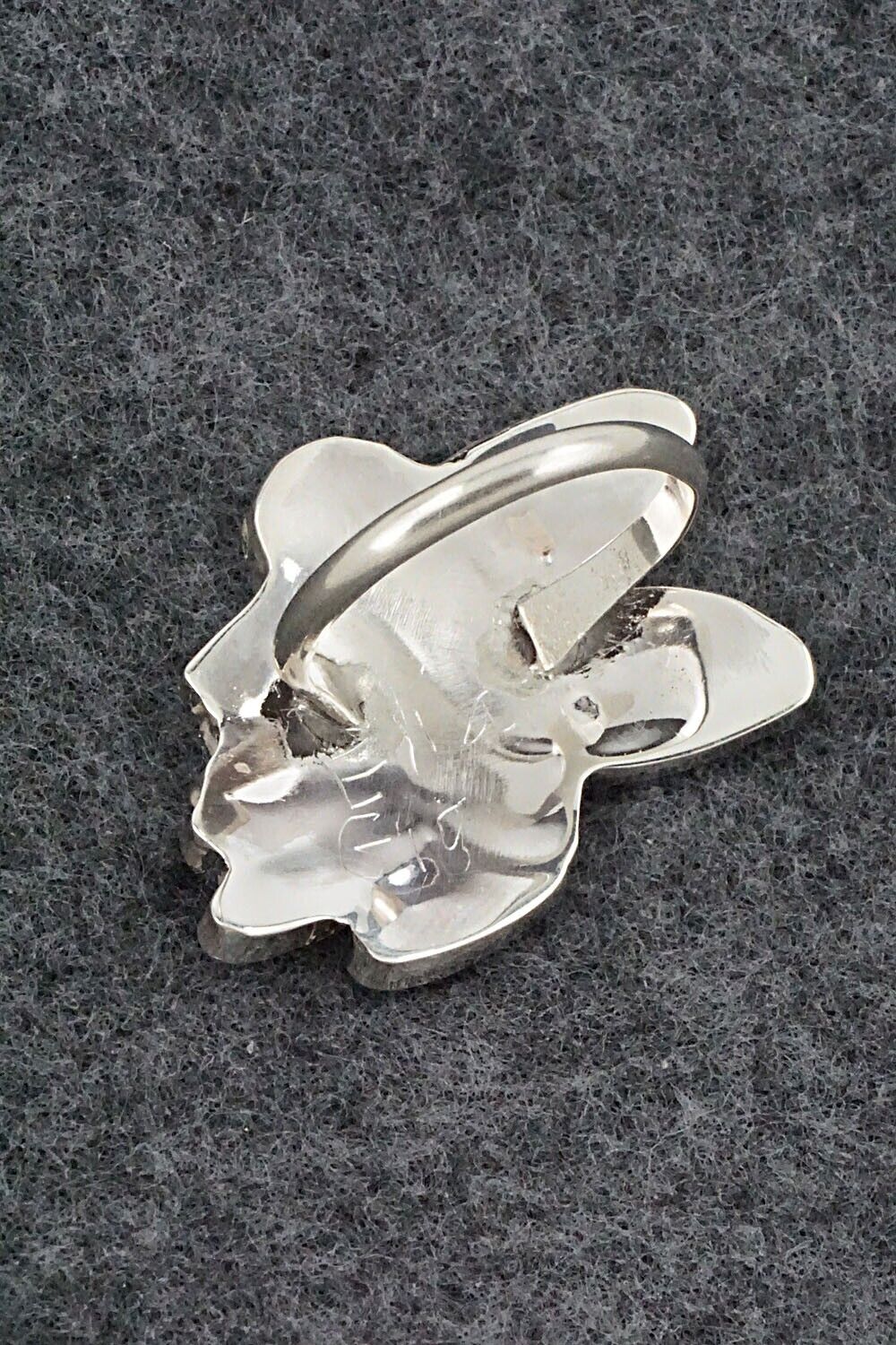Multi Stone & Sterling Silver Ring - Lenora Gia - Size 8