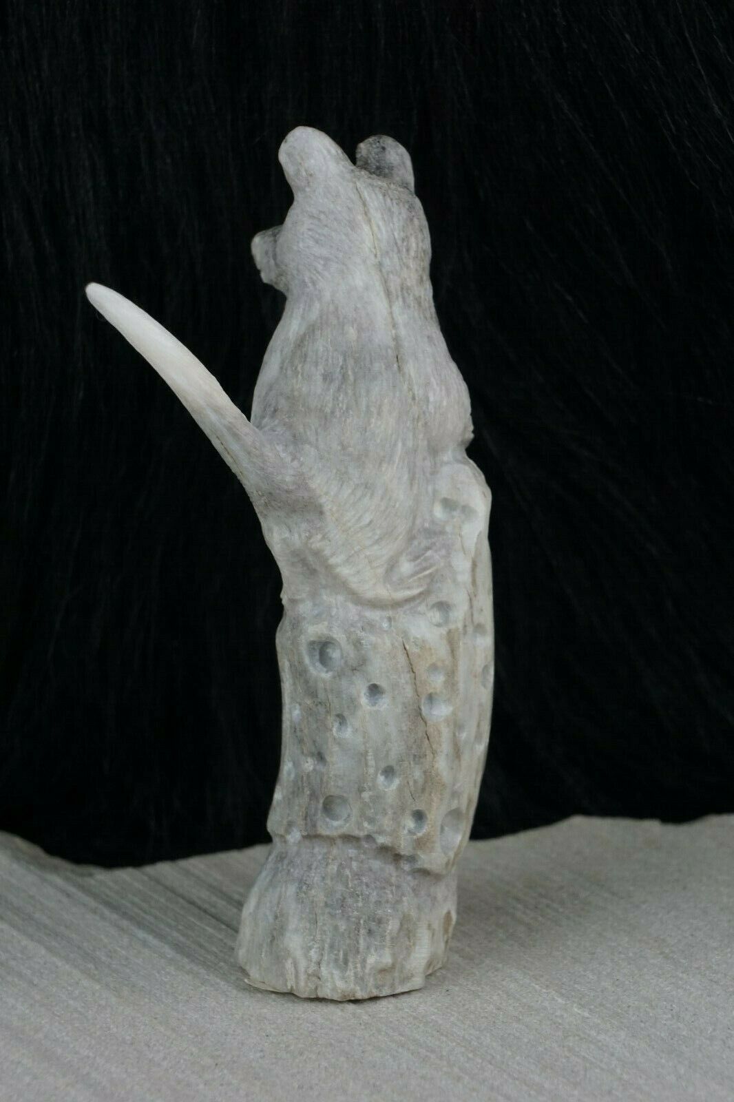 Mouse Zuni Fetish Carving - Maxx Laate - High Lonesome Trading