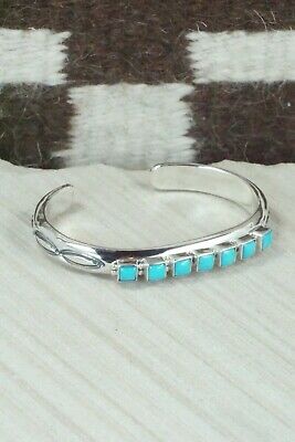 Turquoise and Sterling Silver Bracelet - Thomas Yazzie