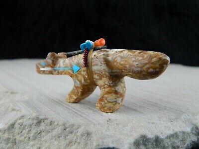 Coyote Zuni Fetish Carving - Fernando Laiwakete - High Lonesome Trading