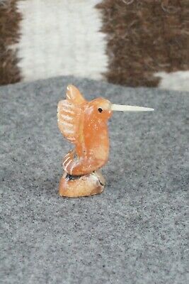 Humming Bird Zuni Fetish Carving - Justin Red Elk
