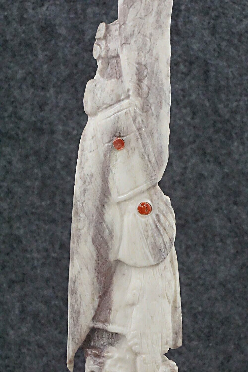 Shalako Dancer Zuni Fetish Carving - Maxx Laate