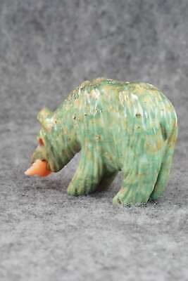 Bear Zuni Fetish Carving - Andres Quandelacy