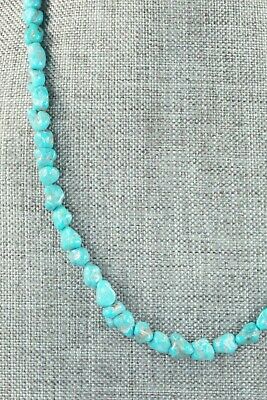 Turquoise & Sterling Silver Necklace - Doreen Jake