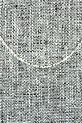 Sterling Silver Chain Necklace - Sterling Silver 18"