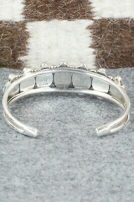 Turquoise and Sterling Silver Bracelet - Pricilla Reeder