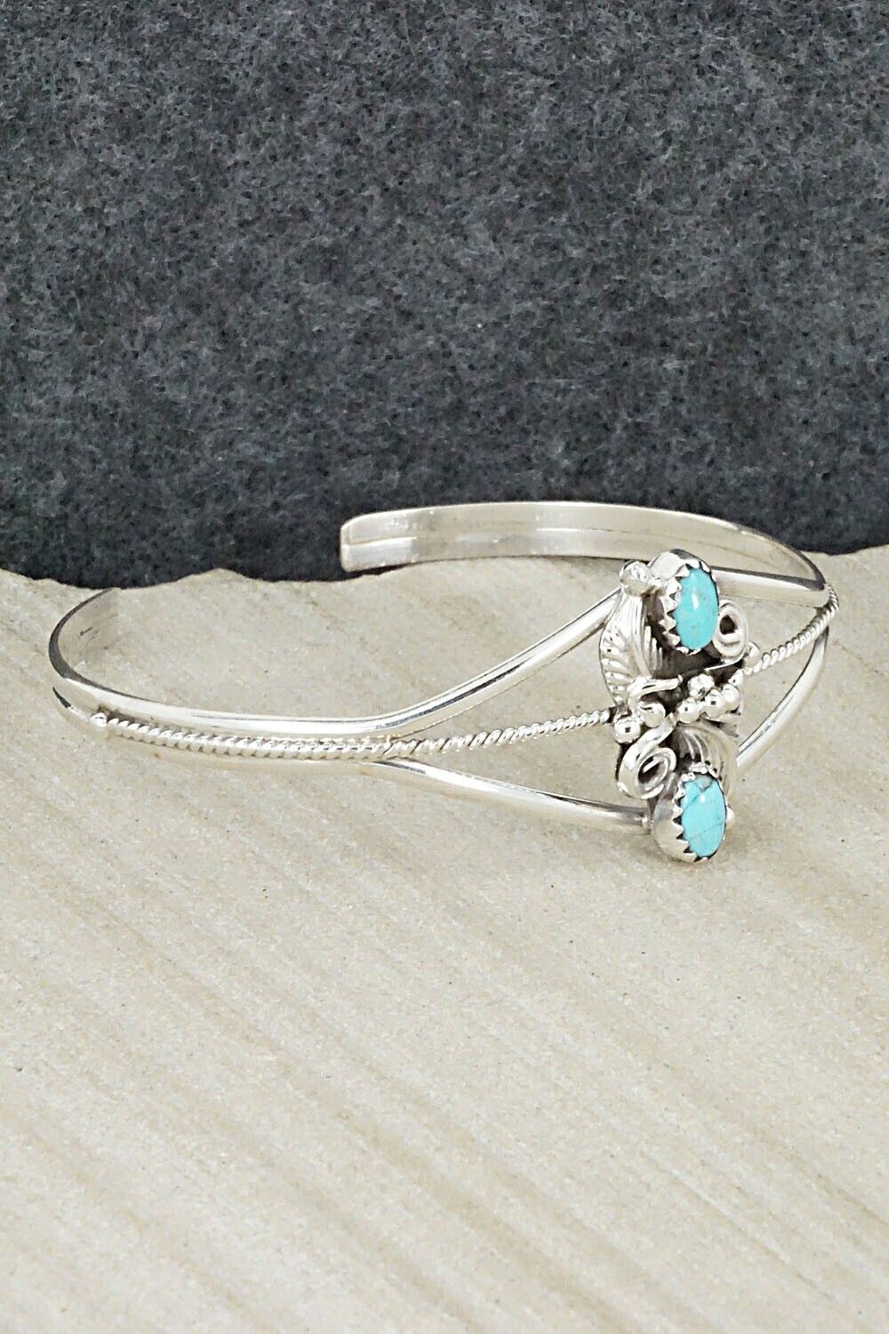 Turquoise & Sterling Silver Bracelet - William Begay