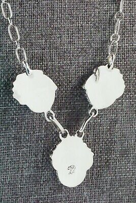 Turquoise & Sterling Silver Necklace - Roberta Begay