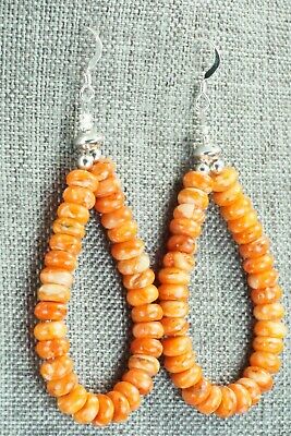 Spiny Oyster & Sterling Silver Earrings - Louise Joe