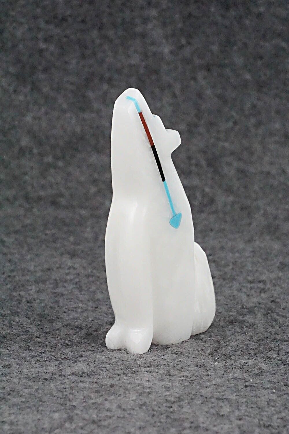 Coyote Zuni Fetish Carving - Rodney Laiwakete