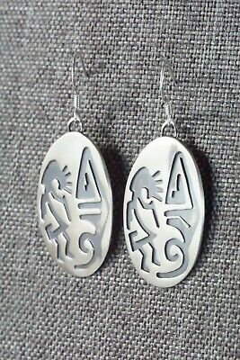 Navajo Sterling Silver Earrings - Charlie Yazzie