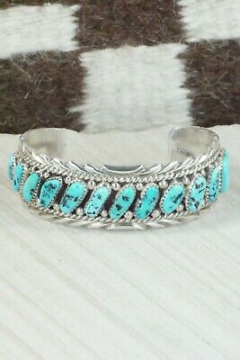 Turquoise & Sterling Silver Bracelet - Anthony Brown