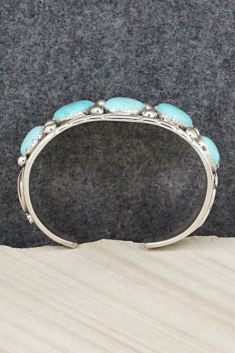 Turquoise & Sterling Silver Bracelet - Davey Morgan