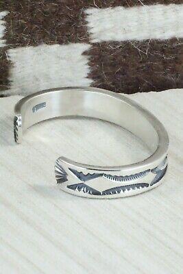 Sterling Silver Bracelet - Jerrold Tahe - High Lonesome Trading