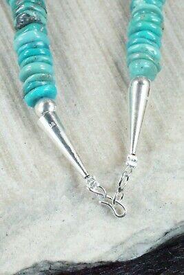 Turquoise & Sterling Silver Necklace - Louise Joe - High Lonesome Trading