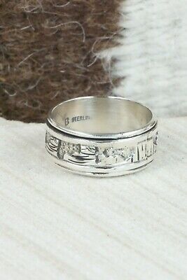 Sterling Silver Ring - Elaine Becenti - Size 10.25
