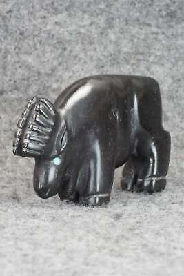 Moose Zuni Fetish Carving - Andres Quandelacy