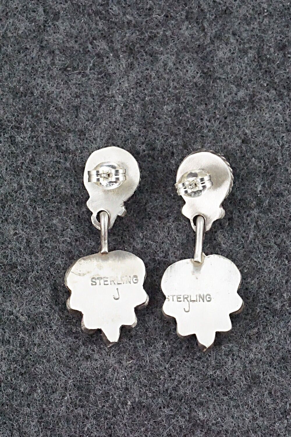 Turquoise & Sterling Silver Earrings - Annie Spencer