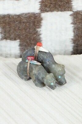 Bear Zuni Fetish Carving - Kevin Quam