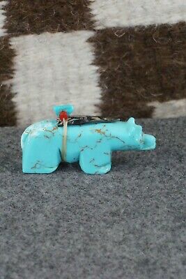 Bear Zuni Fetish Carving - Alex Tsethlikai