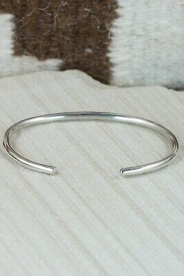 Navajo Sterling Silver Bracelet - Elaine Tahe