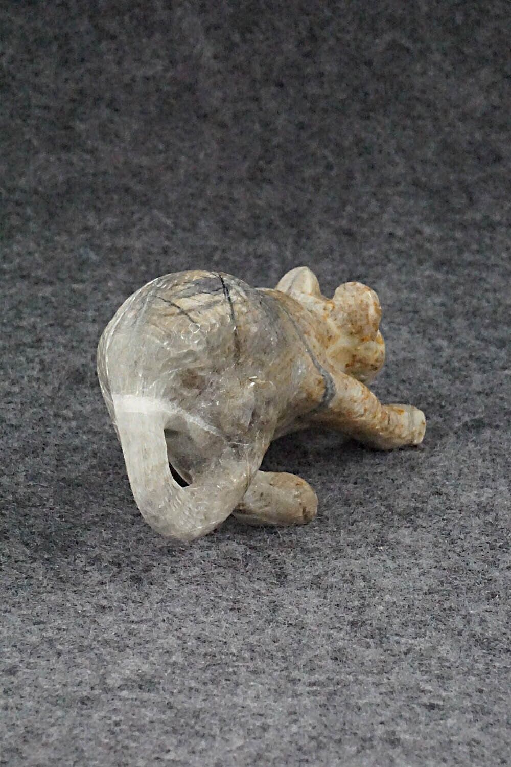 Mountain Lion Zuni Fetish Carving - Wilfred Cheama
