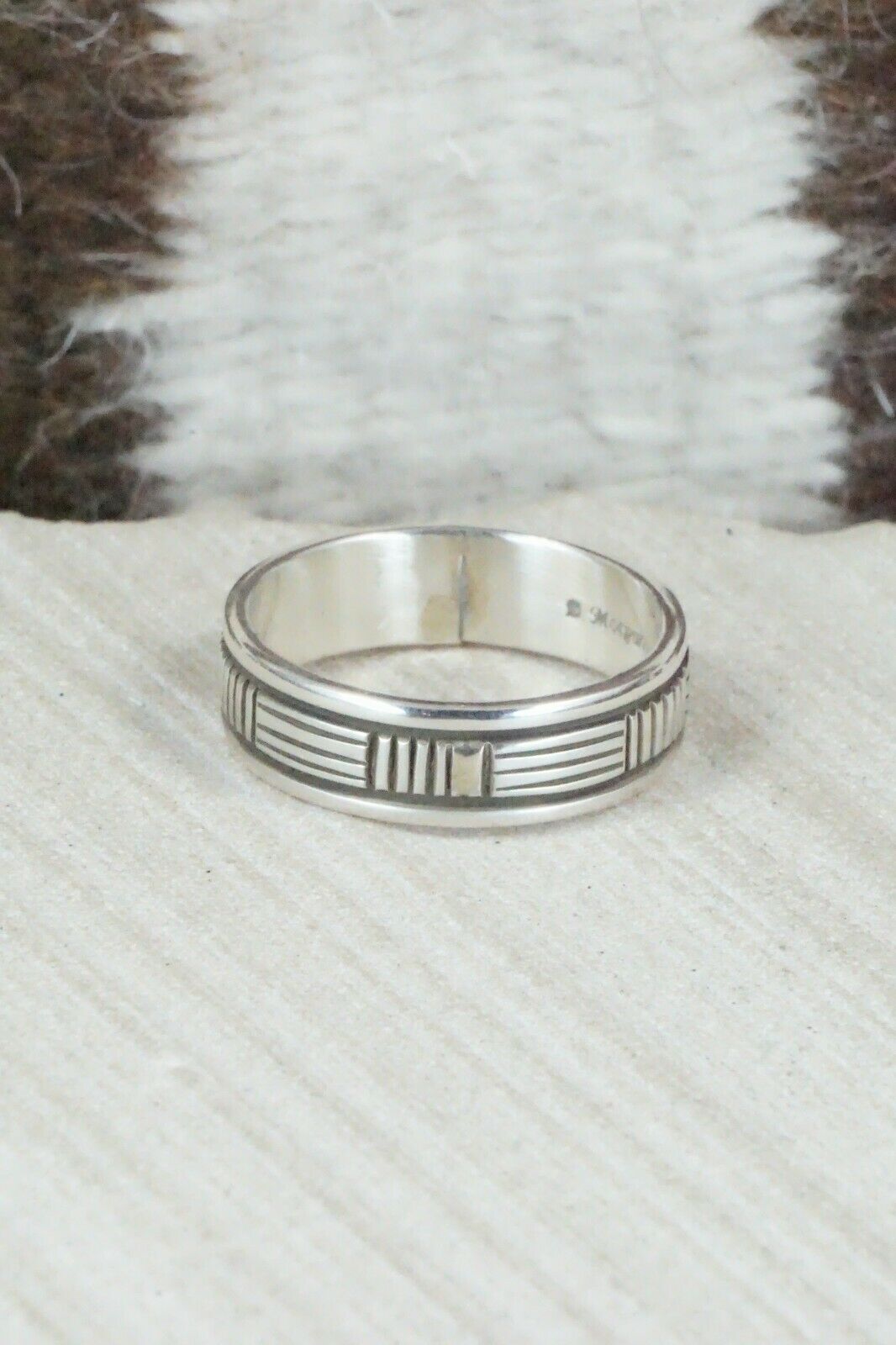 Sterling Silver Ring - Bruce Morgan - Size 12