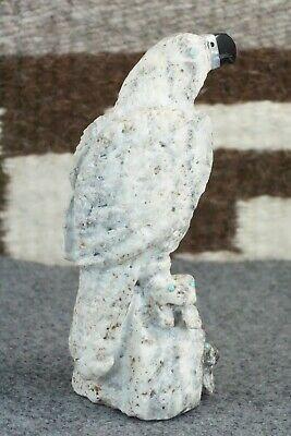 Eagle Zuni Fetish Carving - Jon Quam - High Lonesome Trading