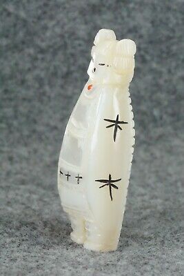 Corn Maiden Zuni Fetish Carving - Sandra Quandelacy