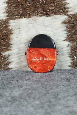 Lady Bug Zuni Fetish Carving - Reynold Lunasee