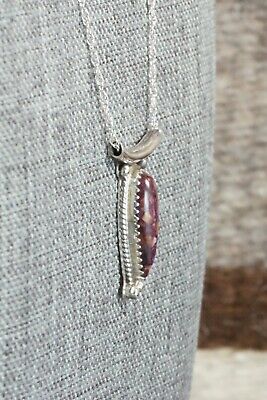 Spiny Oyster & Sterling Silver Necklace - Sharon McCarthy