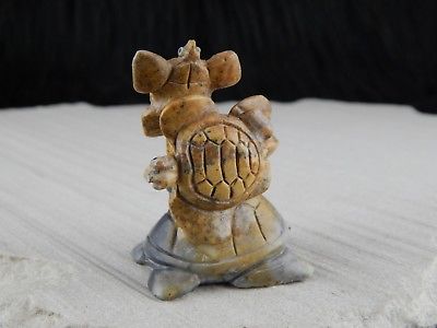 Turtles Zuni Fetish Carving - Ron Laahty - High Lonesome Trading