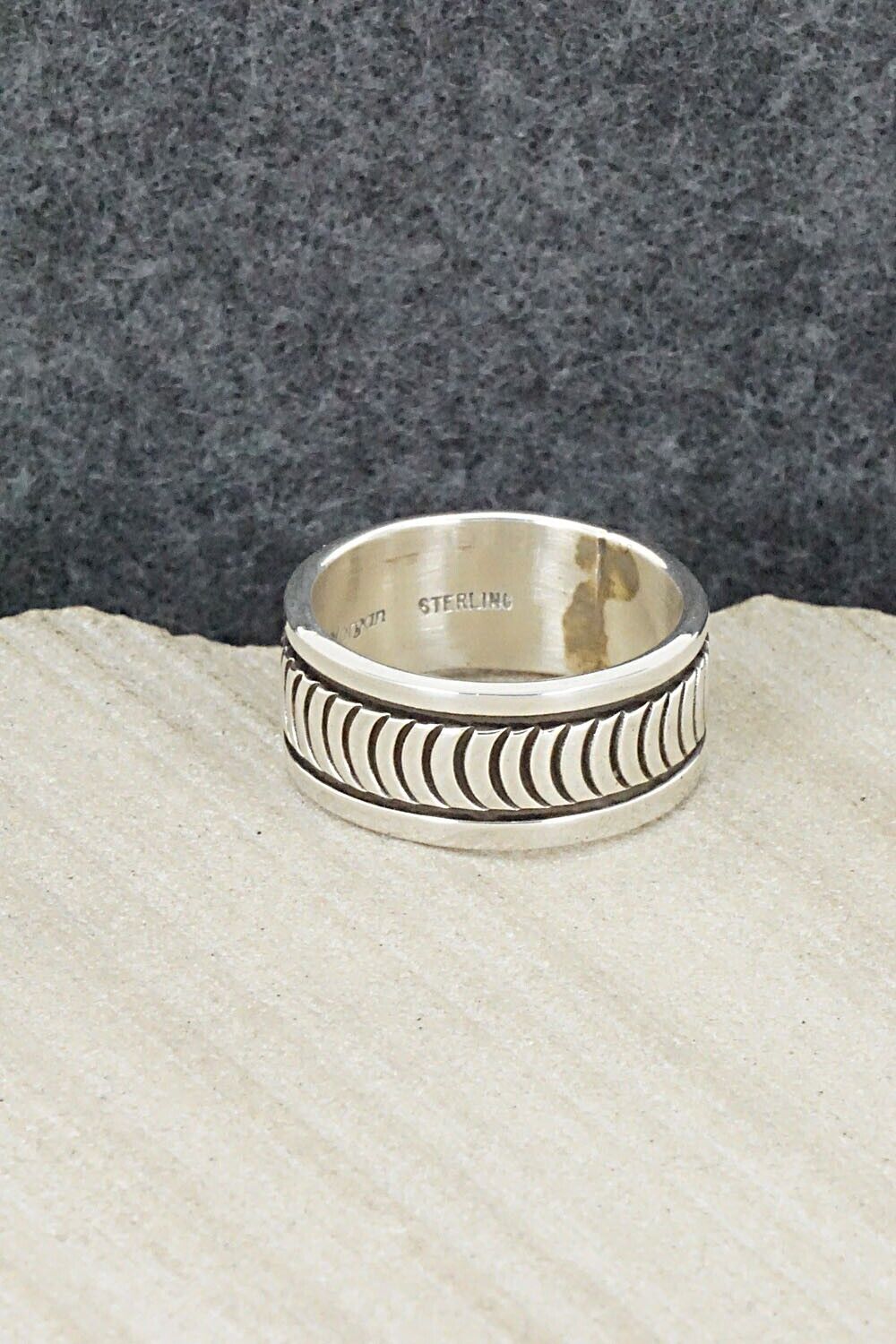 Sterling Silver Ring - Bruce Morgan - Size 9.25
