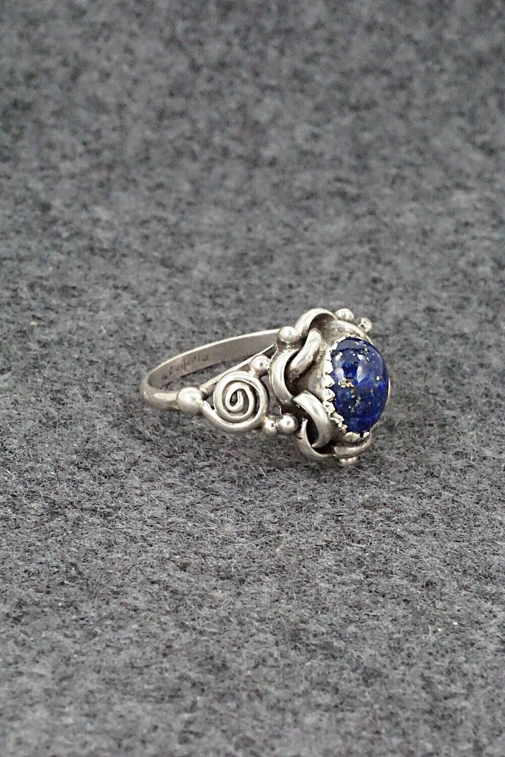 Lapis & Sterling Silver Ring - Maritta Martinez - Size 8.75