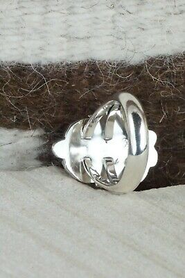 Turquoise & Sterling Silver Ring - Irvin Tsosie - Size 9