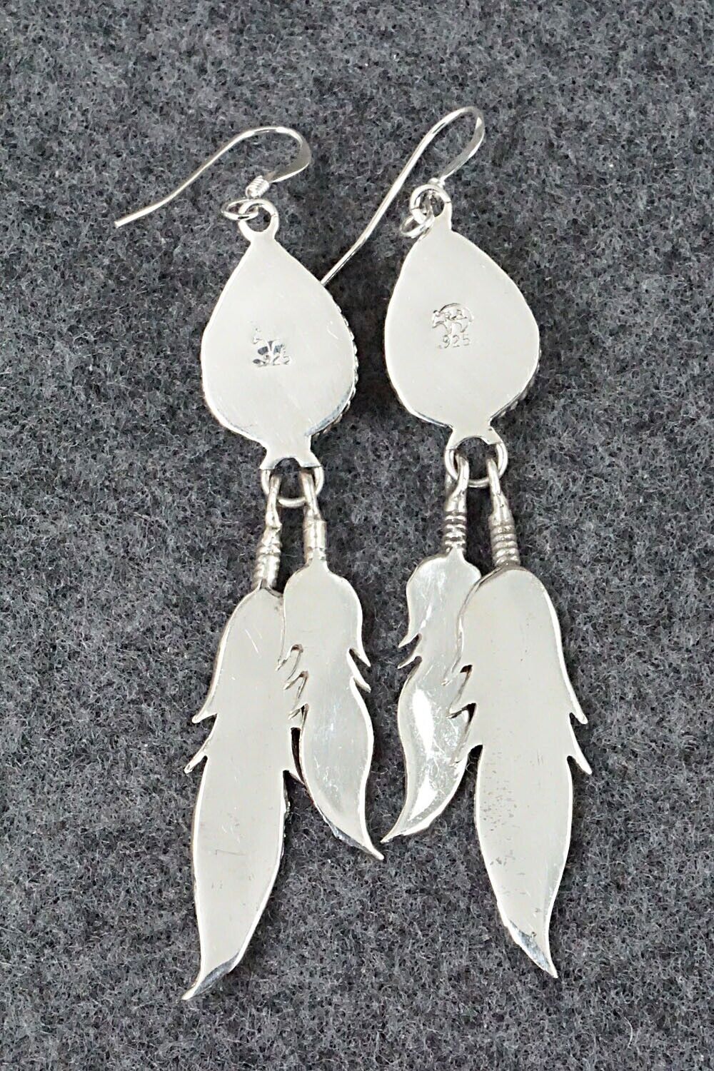 Turquoise & Sterling Silver Earrings - Judy Largo