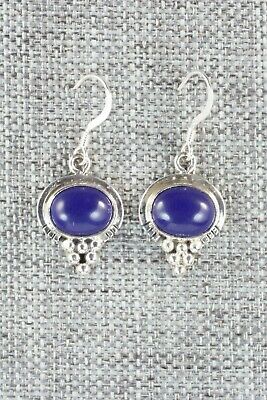 Lapis & Sterling Silver Earrings - Annie Spencer