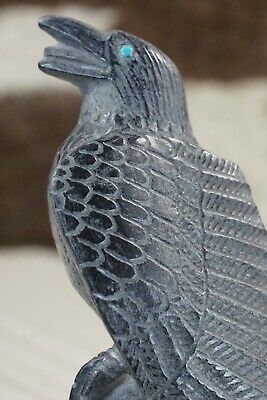 Crow Zuni Fetish Carving - Derrick Kaamasee