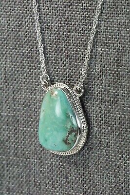 Navajo Turquoise & Sterling Silver Necklace - Annie Spencer
