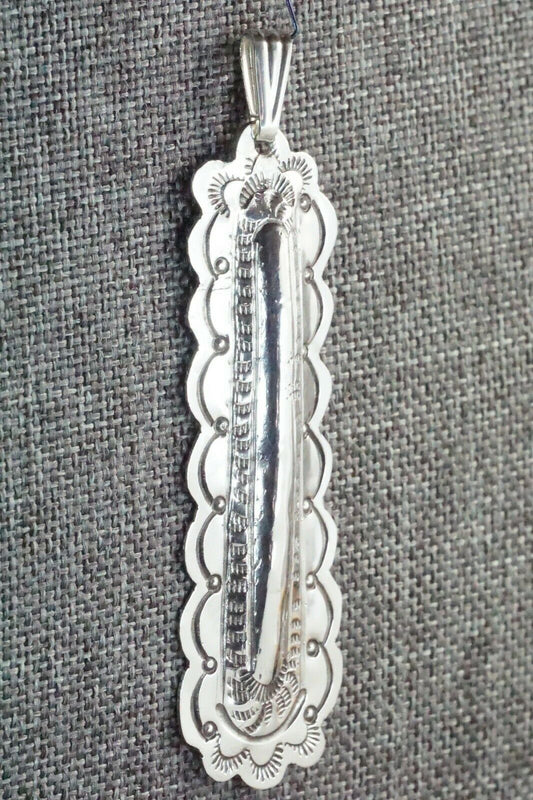 Sterling Silver Pendant - Native American