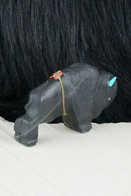 Buffalo Zuni Fetish Carving - Kevin Quam - High Lonesome Trading