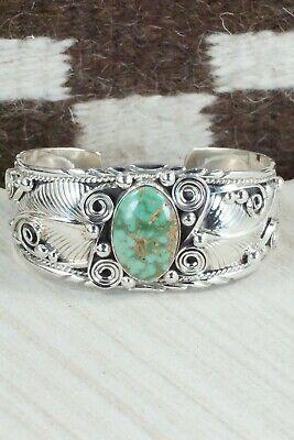Turquoise & Sterling Silver Bracelet - Davey Morgan - High Lonesome Trading
