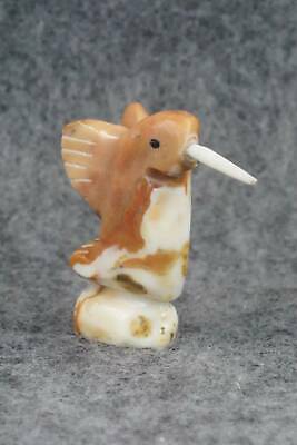 Humming Bird Zuni Fetish Carving - Justin Red Elk