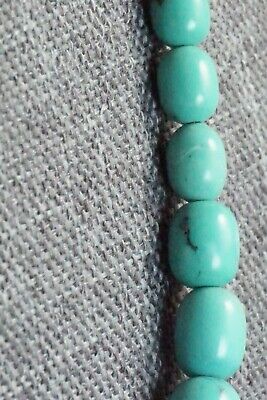 Turquoise & Sterling Silver Necklace - Louise Joe