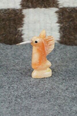 Humming Bird Zuni Fetish Carving - Justin Red Elk