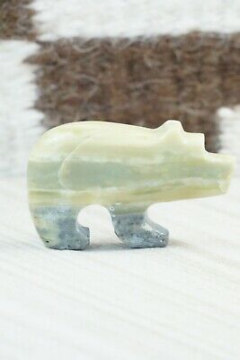 Bear Zuni Fetish Carving - Bernard Laiwakete