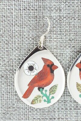 Multi Stone & Sterling Silver Earrings - Ruddell & Nancy Laconsello