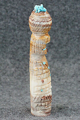 Corn Maiden Zuni Fetish Carving - Carl Etsate