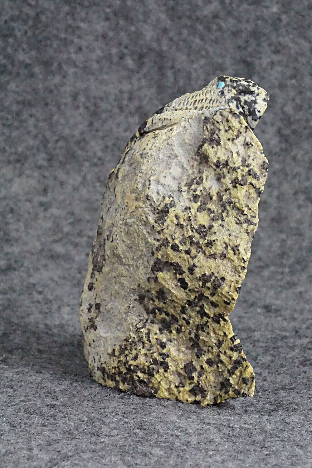 Iguana Zuni Fetish Carving - Colin Weeka