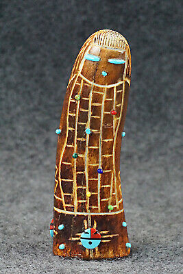 Corn Maiden Zuni Fetish Carving - Jared Amesoli
